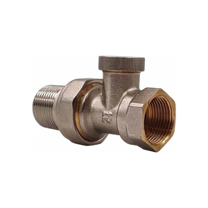 Запорный клапан Primoclima Armature прямой 3/4, никелированный
