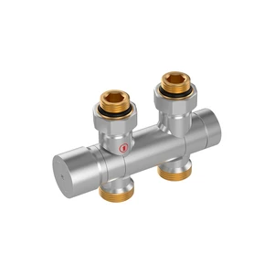Узел нижнего подключения Primoclima Armature Multilink 1/2х3/4 термостатический, хром