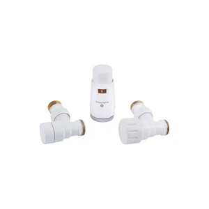 Комплект угловой Elegant Mini GZ 1/2 x M 22x1,5 Белый 603400041 Schlosser