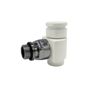 Вентиль запорный SR Rubinetterie угловой серия Prestige & Minimal 1/2, цвет белый