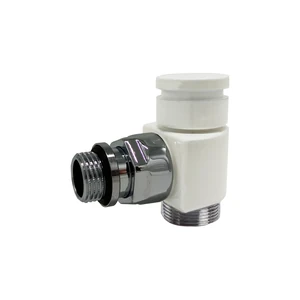 Угловой запорный клапан SR Rubinetterie Prestige & Minimal 1/2 x 24/19, белый