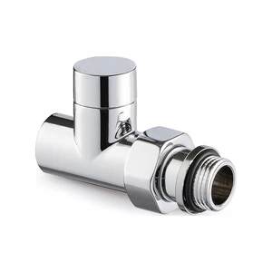 Клапан запорный SR Rubinetterie прямой серия Tondera Light 1/2, цвет хром
