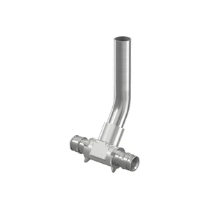UPONOR RC Q&E ТРОЙНИК ЛАТУНЬ 16-15CU-16 (L=300ММ) '2А