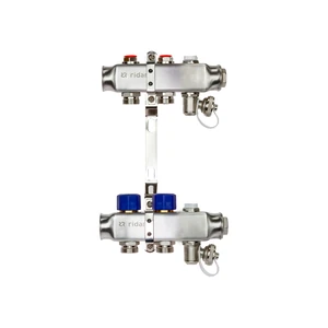 Комплект коллекторов Ридан SSM-2R set с кронштейнами, 2 контура