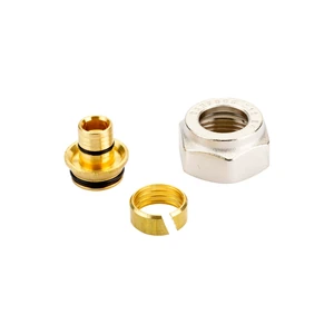 Уплотнительные фитинги Ridan 16х2 G3/4'' вн (PEX, PERT, ALU)
