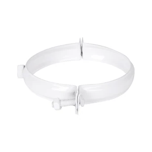 ROMMER RCA-0080-020111 Крепление к стене D80 белое металлическое ( хомут)