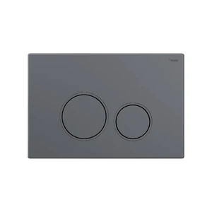 Панель смыва РЕХАУ NOVA ORB 001 с круглыми клавишами, пластик, графитовый матовый