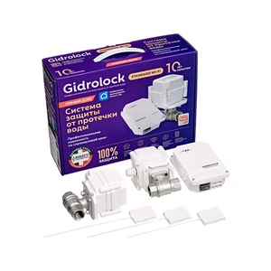 Комплект Gidrolock STANDARD Wi-Fi BUGATTI 3/4