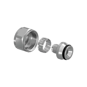 1057441 UPONOR FLEX-X ЗАЖИМНОЙ АДАПТЕР ПОКРЫТЫЙ PE-X 16X1,8/2,0-3/4ВР ЕВРОКОНУС '10Ф