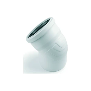 Отвод Rehau RAUPIANO Plus 40, 45° c резиновым сальником