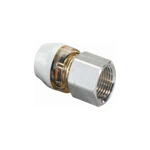 Штуцер UPONOR RTM с внутренней резьбой, латунь 20-1/2ВР Штуцер UPONOR RTM с внутренней резьбой, латунь 20-1/2ВР