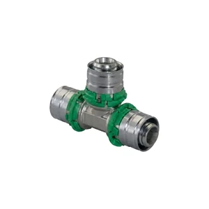 UPONOR ПРЕСС ТРОЙНИК РАВНОПРОХОДНОЙ ЛАТУНЬ 32-32-32 '5А
