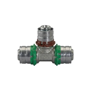 UPONOR ПРЕСС ТРОЙНИК РЕДУКЦИОННЫЙ ЛАТУНЬ 32-20-32 '5А