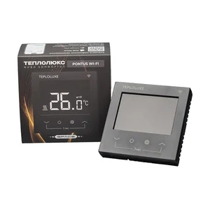 Терморегулятор электронный Теплолюкс Pontus Space WiFi черный
