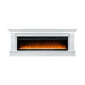 Каминокомплект Monaco 60 (Разборный) - Бьянко белый с очагом Vision 60 LED