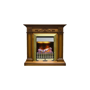 Каминокомплект Verona - Дуб антик с очагом Danville Antique Brass FB2