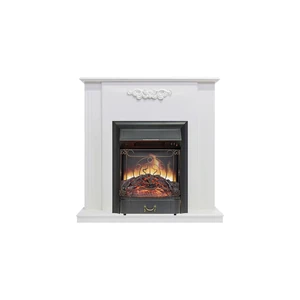 Каминокомплект Capri - Белое дерево делюкс с очагом Majestic FX Black
