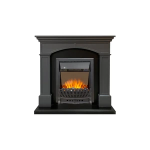 Каминокомплект Langford - Серый графит с очагом Aspen Black