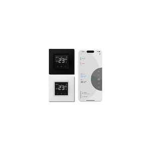 Теплолюкс EcoSmart 25 Терморегулятор для теплого пола черный