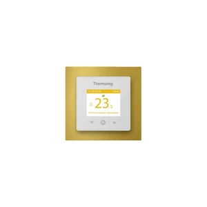 Терморегулятор Thermoreg TI-970 White рамка Gold