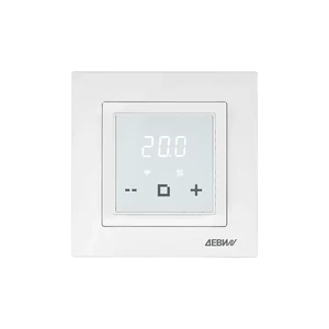 Терморегулятор ДЕВИ Classy c Wi-Fi, с датчиком пола, белый, 16А