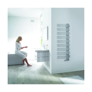 Полотенцесушитель Zehnder Yucca Asym YAECR-090-50/GD хромированное покрытие