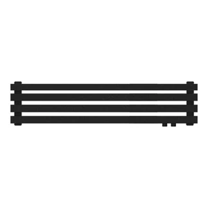 Радиатор КЗТО QUADRUM 40 Н -1250-4 R RAL1T103S9005 (черный матовый муар)