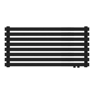 Радиатор КЗТО QUADRUM 40 Н -1250-8 R RAL1T103S9005 (черный матовый муар)