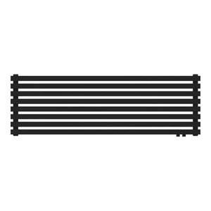 Радиатор КЗТО QUADRUM 40 Н -1750-8 R RAL1T103S9005 (черный матовый муар)