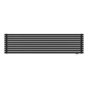 Радиатор КЗТО QUADRUM 40 Н -2000-10 R RAL1T103S9005 (черный матовый муар)