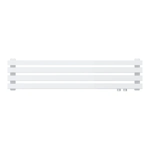Радиатор КЗТО QUADRUM 60 H -1250-4 R RAL1T104S9016 (белый муар)