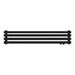 Радиатор КЗТО QUADRUM 60 H -1500-4 R RAL1T103S9005 (черный матовый муар) Радиатор КЗТО QUADRUM 60 H -1500-4 R RAL1T103S9005 (черный матовый муар)