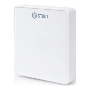 STE-0101-007001 STOUT Проводной комнатный датчик C-7p, белый