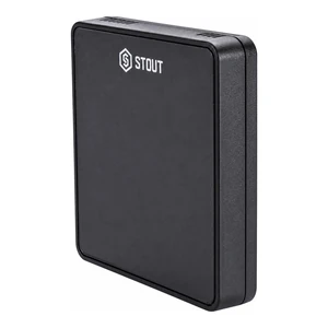STE-0101-007002 STOUT Проводной комнатный датчик C-7p, черный