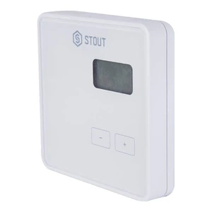 STE-0101-010001 STOUT Проводной комнатный регулятор R-10b, белый