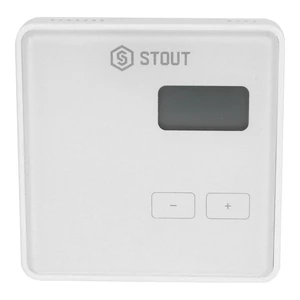 STE-0101-029421 STOUT Беспроводной комнатный двухпозиционный регулятор ST-294v2, белый