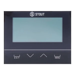 STE-0101-029222 STOUT Беспроводной комнатный двухпозиционный регулятор ST-292v2, черный