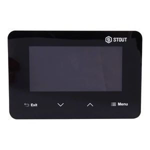 STE-0101-029322 STOUT Беспроводной комнатный двухпозиционный регулятор ST-293v2, черный