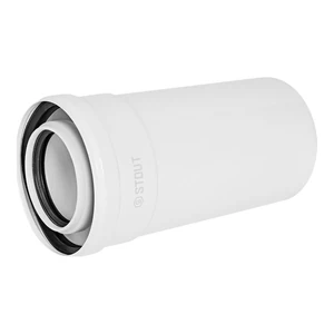 SCR-8012-000250 STOUT Удлинитель дымохода конденсац. коакс. D80(п-м)/125(п-м), L250