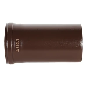 SCR-8012-701000 STOUT Удлинитель дымохода конденсац. коакс. D80(п-м)/125(п-м), L1000, КОРИЧНЕВЫЙ