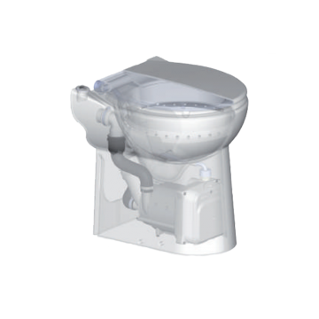 Компактный унитаз со встроенным насосом-измельчителем SFA SANICOMPACT 43