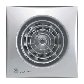 Накладной вентилятор Soler Palau SILENT-100 CZ SILVER