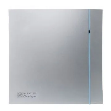 Накладной вентилятор Soler Palau SILENT-100 CZ SILVER DESIGN 3С