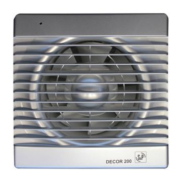Накладной вентилятор Soler Palau DECOR-200C SILVER