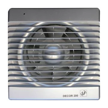 Накладной вентилятор Soler Palau DECOR-200C SILVER