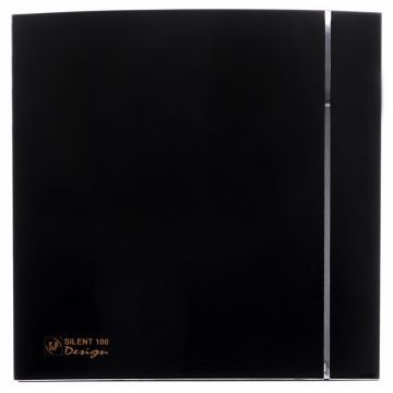 Накладной вентилятор Soler Palau SILENT-100 CZ BLACK DESIGN 4C