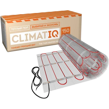 Мат греющий CLIMATIQ MAT 4м² под плитку, тонкий самоклеящийся