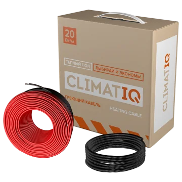 Кабель нагревательный CLIMATIQ CABLE - 30м 4,0м2 600Вт 