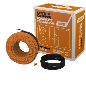 Кабель нагревательный IQ FLOOR CABLE - 15м 2м2 300Вт 