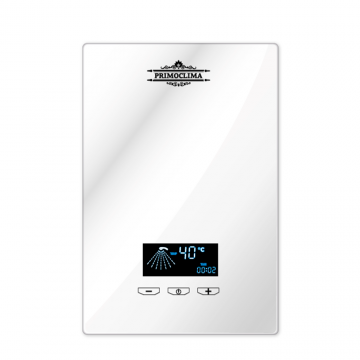 Водонагреватель PRIMOCLIMA VITA 8.5 кВт, проточный, напорный, белый